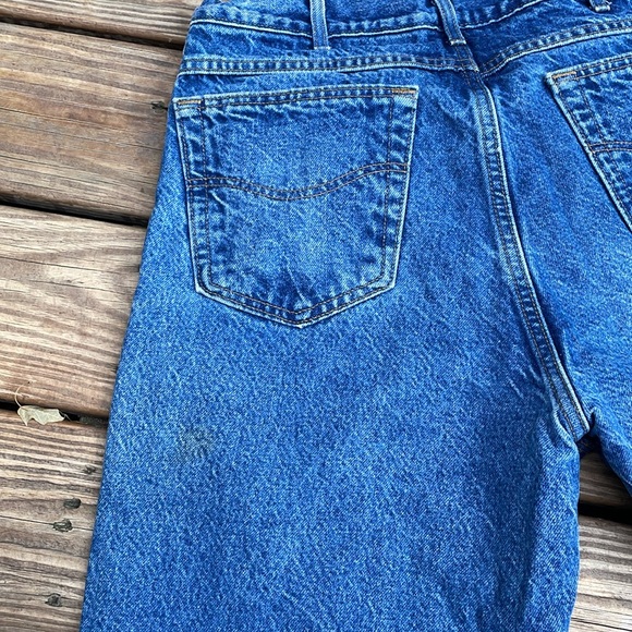 Carhartt Flannel Lined Blue Jeans Mens 36x34 Regular Fit Blue Plaid Lining - Picture 13 of 16